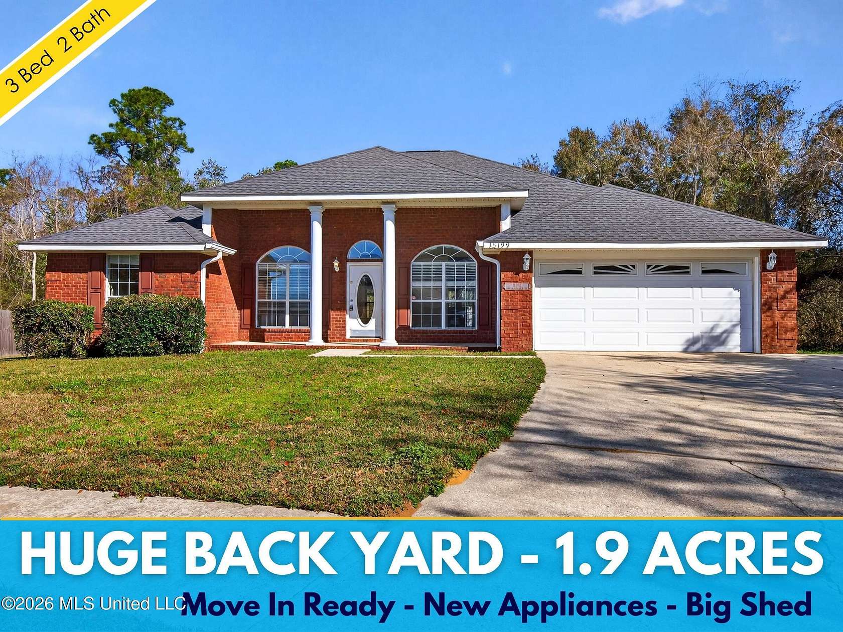 2 Acres of Land with Home for Sale in Biloxi, Mississippi