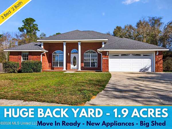 2 Acres of Land with Home for Sale in Biloxi, Mississippi