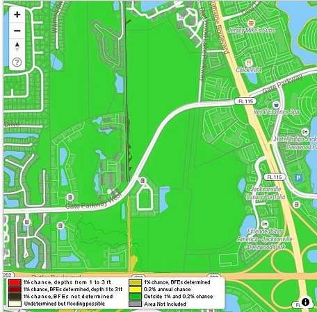 92 Acres of Land for Sale in Jacksonville, Florida