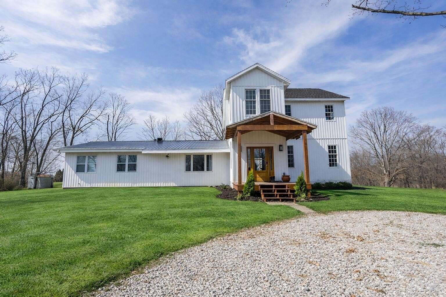 83 Acres of Agricultural Land with Home for Sale in Rueter, Missouri