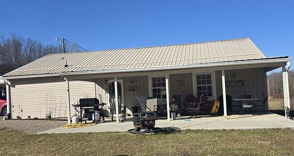 34 Acres of Recreational Land with Home for Sale in Oak Hill, Ohio