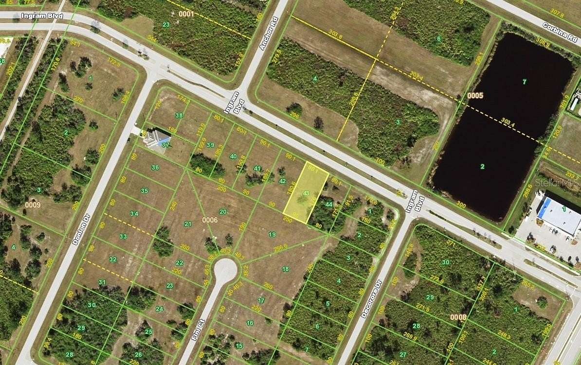 0.33 Acres of Residential Land for Sale in Rotonda West, Florida