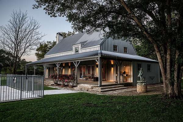 13 Acres of Land with Home for Sale in Round Top, Texas