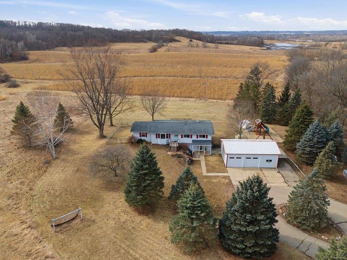 1.69 Acres of Land with Home for Sale in Brooklyn, Wisconsin