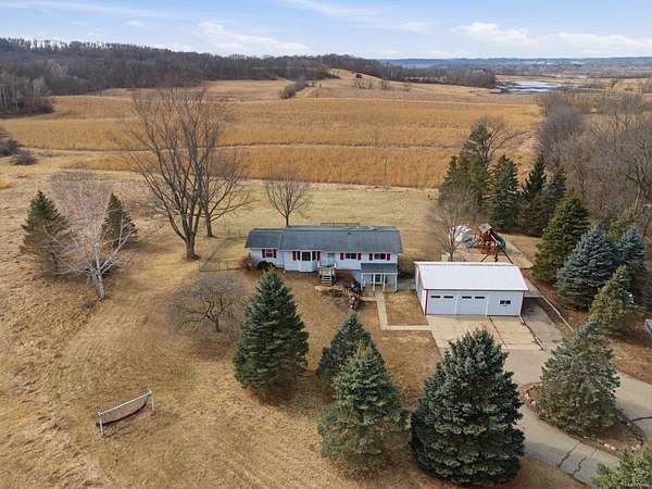1.69 Acres of Land with Home for Sale in Brooklyn, Wisconsin