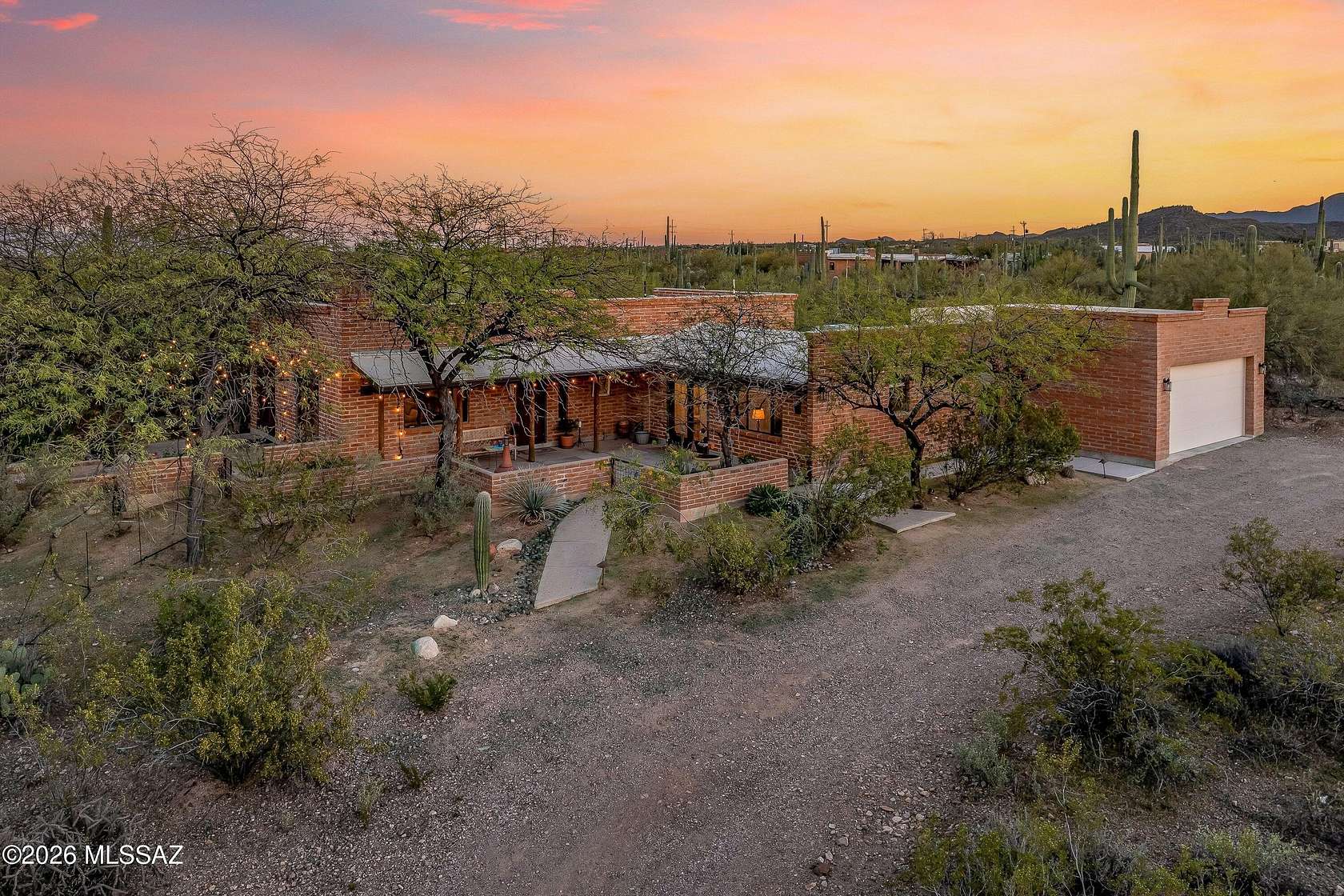 3.3 Acres of Land with Home for Sale in Tucson, Arizona