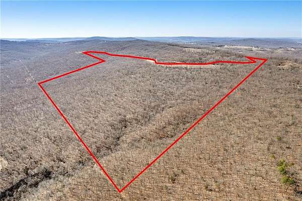136 Acres of Recreational & Residential Land for Sale in West Fork, Arkansas