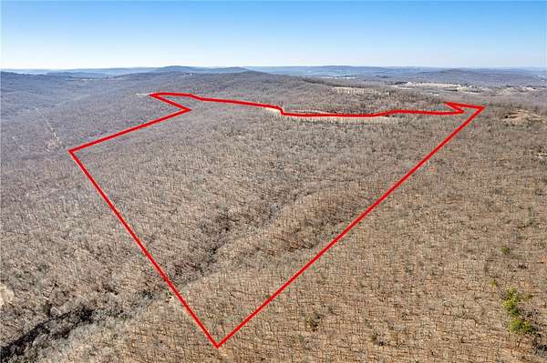 136 Acres of Recreational & Residential Land for Sale in West Fork, Arkansas