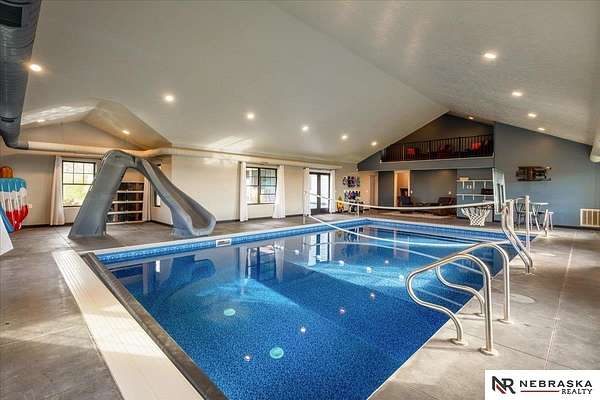 5 Acres of Land with Home for Sale in Springfield, Nebraska