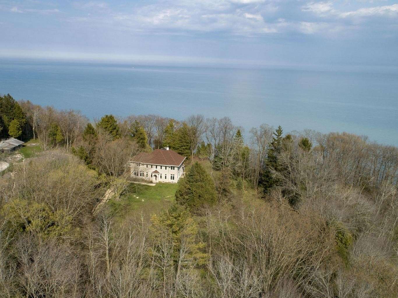 8.23 Acres of Land with Home for Lease in Grafton, Wisconsin