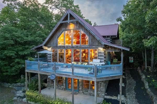 15.7 Acres of Land with Home for Sale in Cullowhee, North Carolina