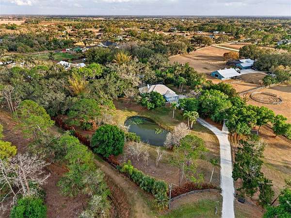 5 Acres of Land with Home for Sale in Sarasota, Florida