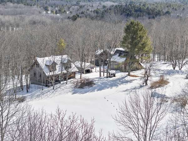 5 Acres of Land with Home for Sale in Bowdoin Town, Maine