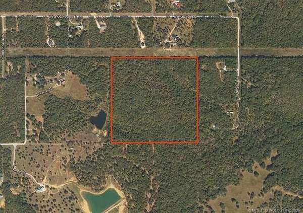 40 Acres of Land for Sale in Fort Gibson, Oklahoma
