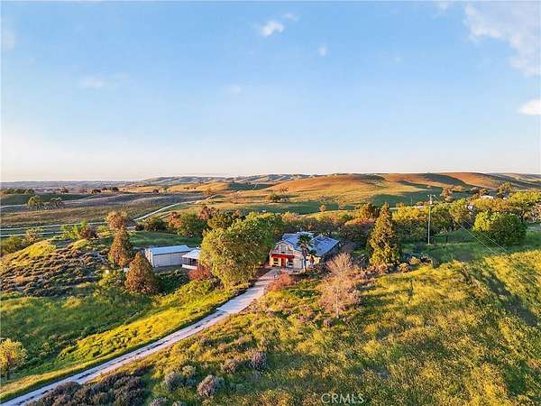 11.3 Acres of Land with Home for Sale in Creston, California