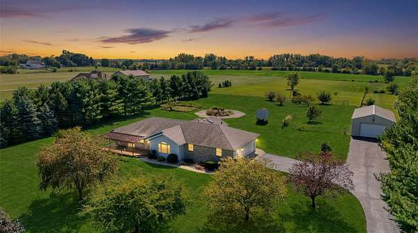 5.66 Acres of Land with Home for Sale in Lowell, Indiana