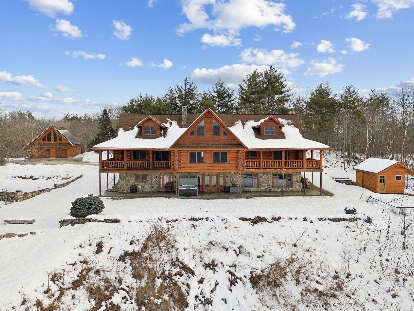 26.1 Acres of Recreational Land with Home for Sale in Lovell, Maine