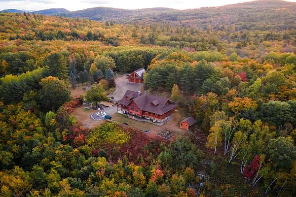 26.1 Acres of Recreational Land with Home for Sale in Lovell, Maine