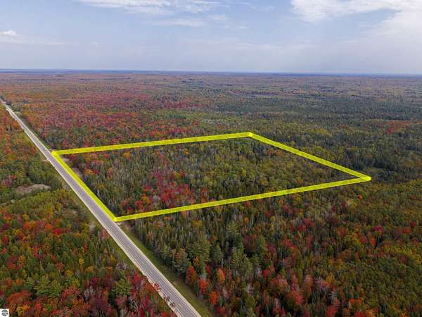 40 Acres of Recreational & Residential Land for Sale in Engadine, Michigan