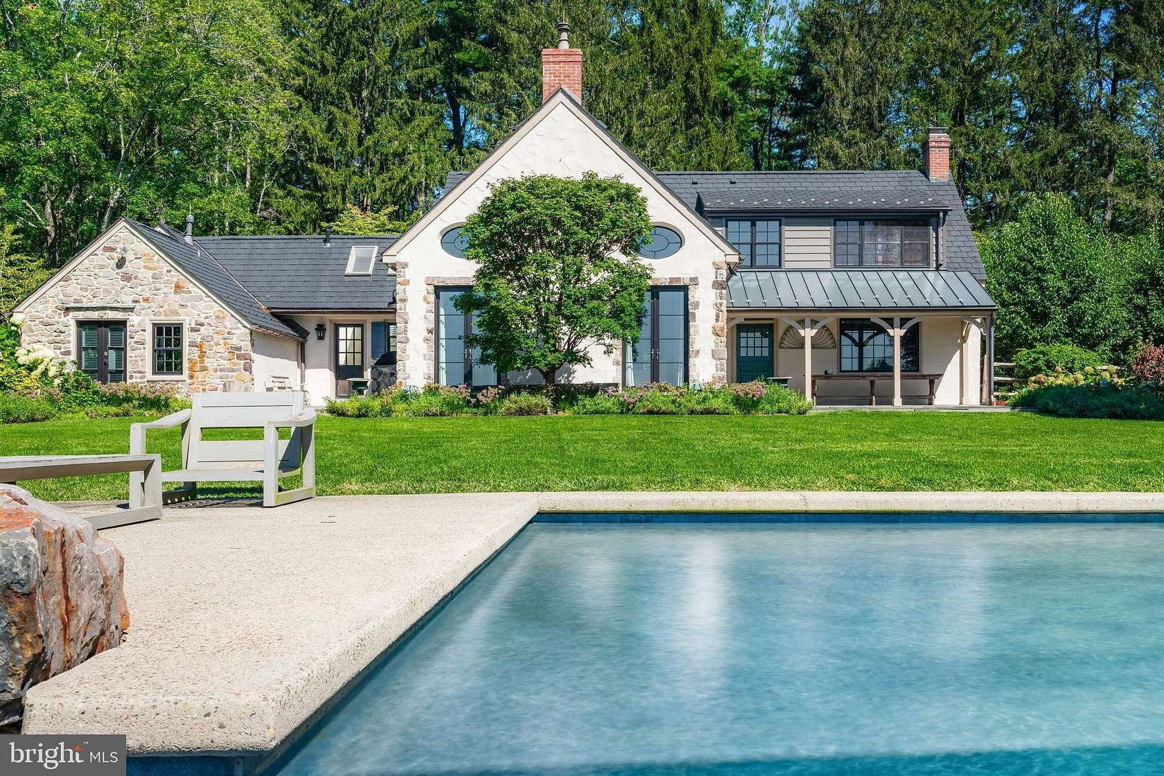 12.2 Acres of Land with Home for Sale in New Hope, Pennsylvania