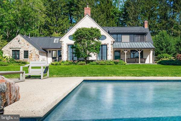 12.2 Acres of Land with Home for Sale in New Hope, Pennsylvania