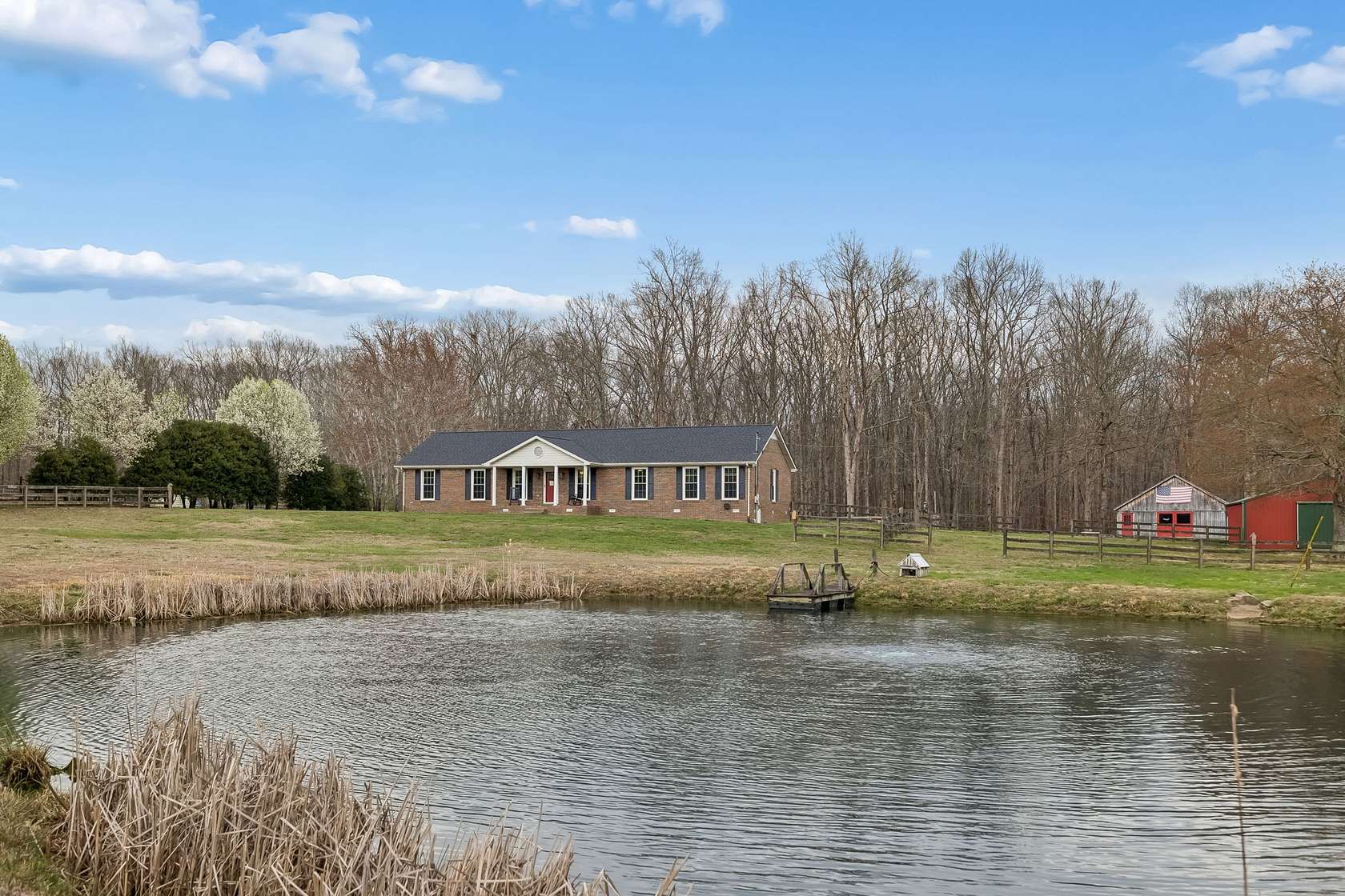 5.15 Acres of Land with Home for Sale in Primm Springs, Tennessee