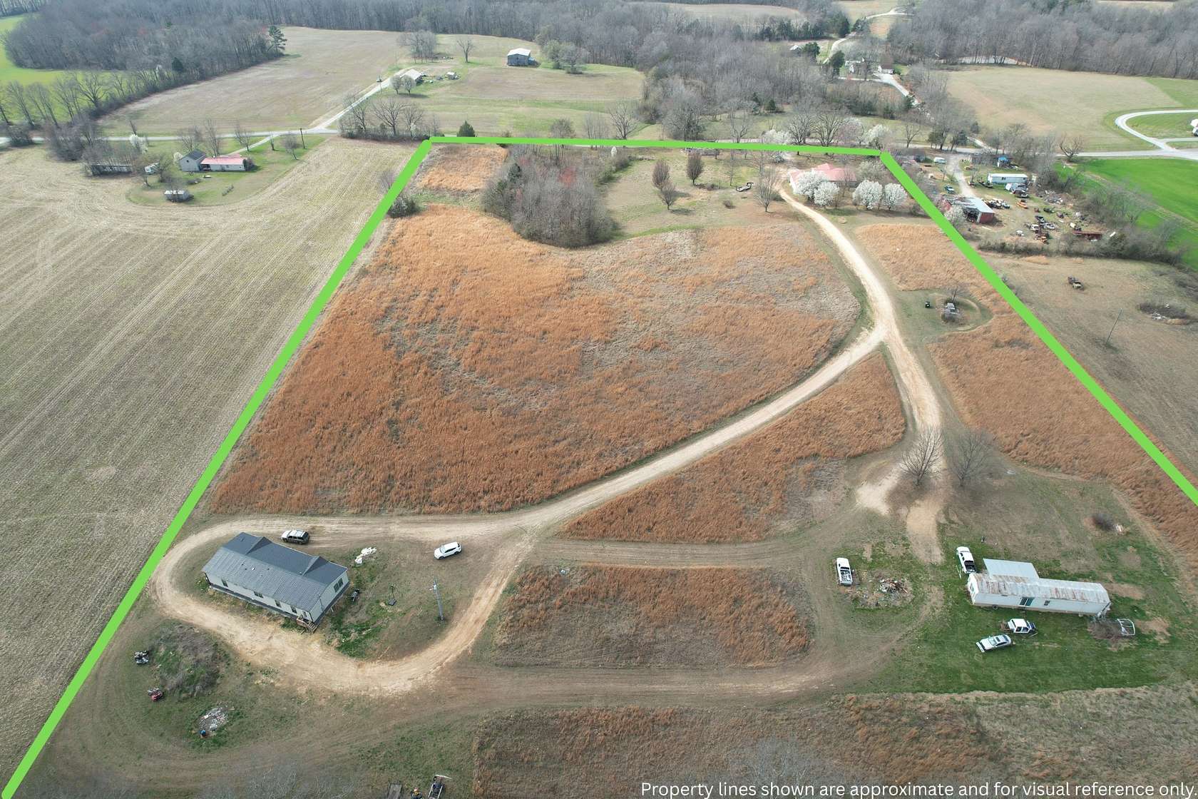 15 Acres of Land with Home for Sale in Kelso, Tennessee