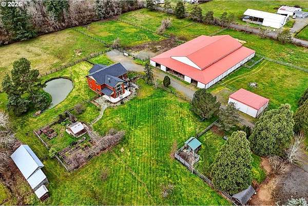 6 Acres of Land with Home for Sale in Eagle Creek, Oregon