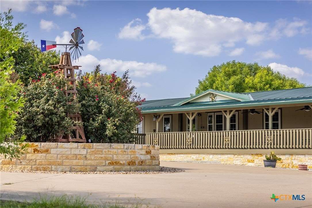 84.3 Acres of Land with Home for Sale in Lampasas, Texas