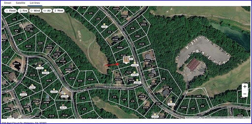 0.38 Acres of Residential Land for Sale in Waleska, Georgia