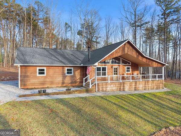 3.27 Acres of Land with Home for Sale in Cleveland, Georgia