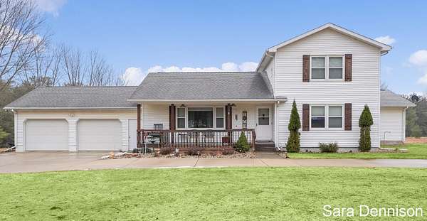 14.7 Acres of Land with Home for Sale in Big Rapids, Michigan