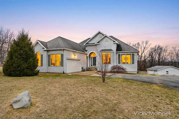 6.4 Acres of Land with Home for Sale in Hastings, Michigan