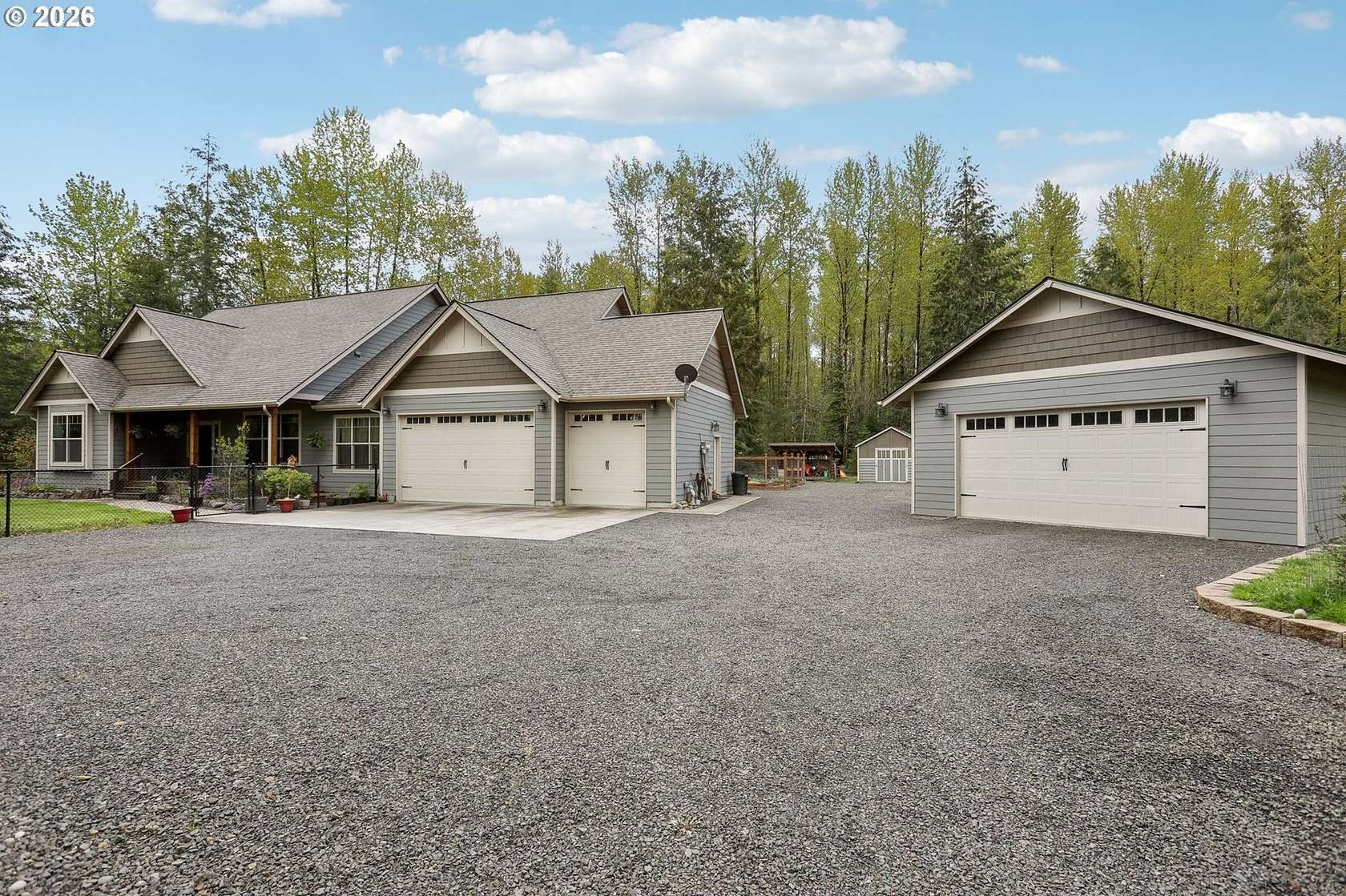 5 Acres of Land with Home for Sale in Toutle, Washington