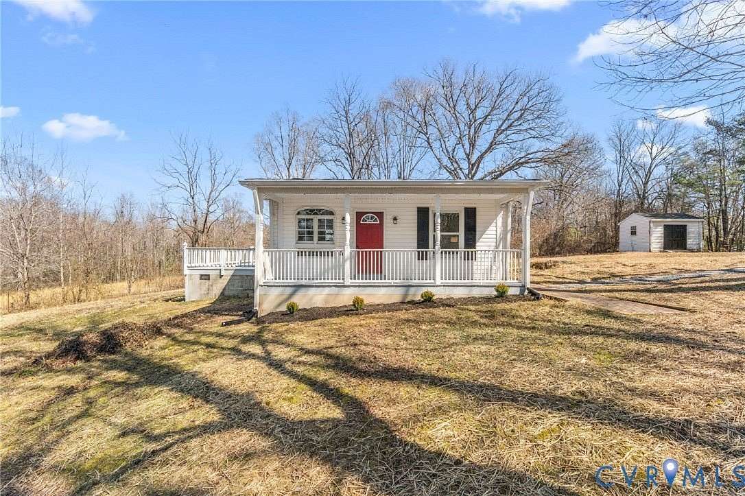 4.32 Acres of Land with Home for Sale in Milford, Virginia