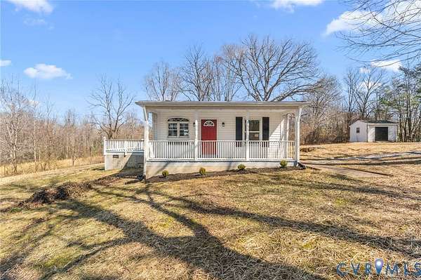 4.32 Acres of Land with Home for Sale in Milford, Virginia