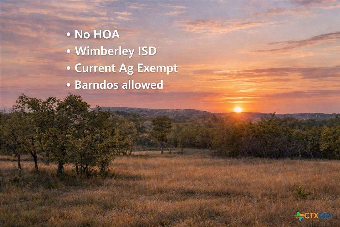 10.5 Acres of Recreational & Residential Land for Sale in Wimberley, Texas
