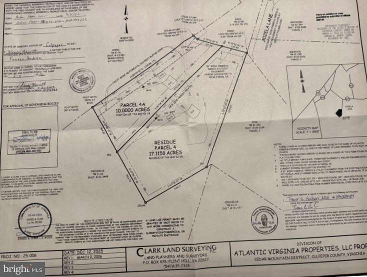 17.1 Acres of Recreational & Residential Land for Sale in Culpeper, Virginia