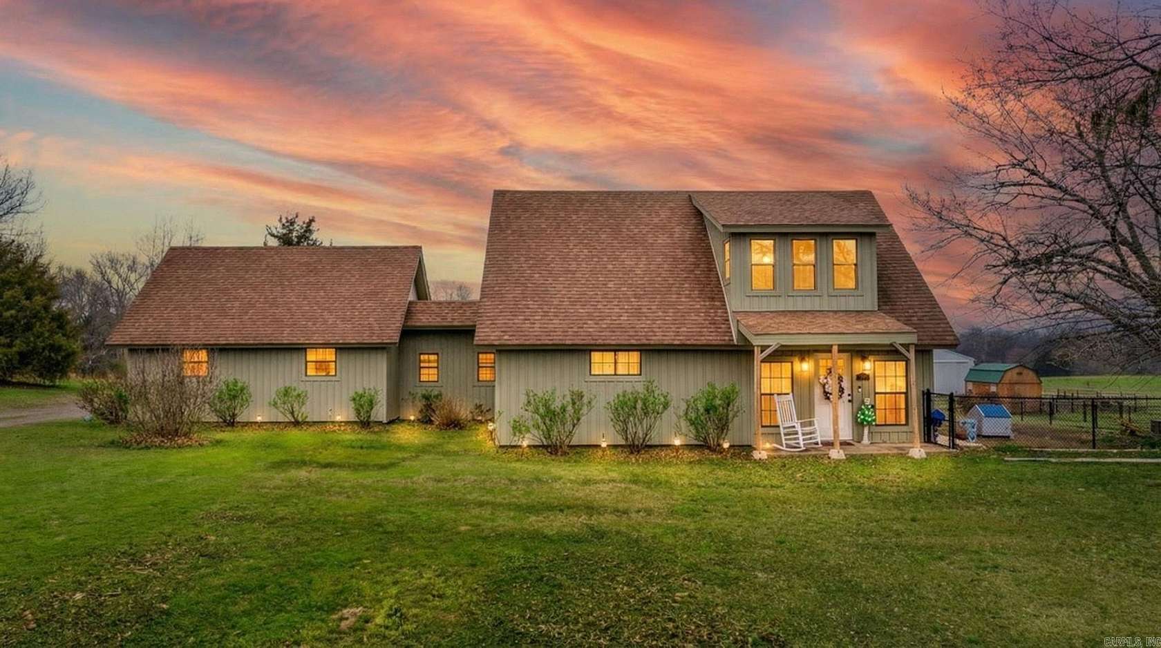 21 Acres of Agricultural Land with Home for Sale in Guy, Arkansas