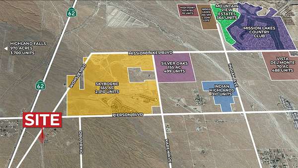 4.33 Acres of Land for Sale in Desert Hot Springs, California