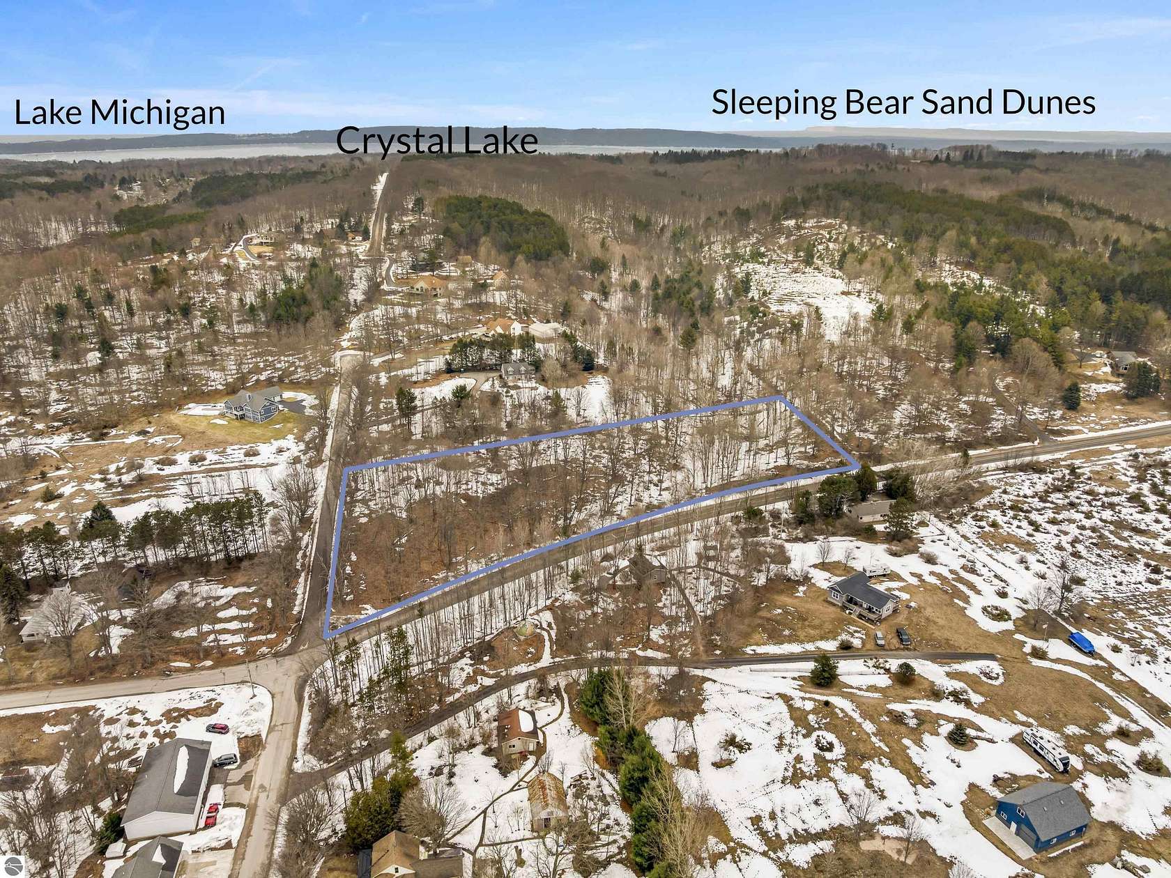 3 Acres of Residential Land for Sale in Frankfort, Michigan