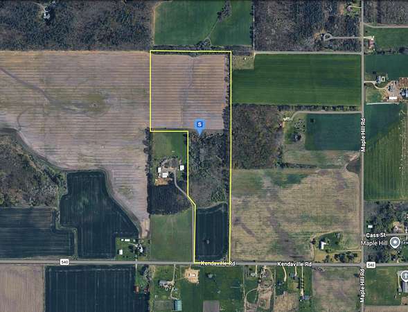 41.6 Acres of Recreational & Residential Land for Sale in Pierson, Michigan