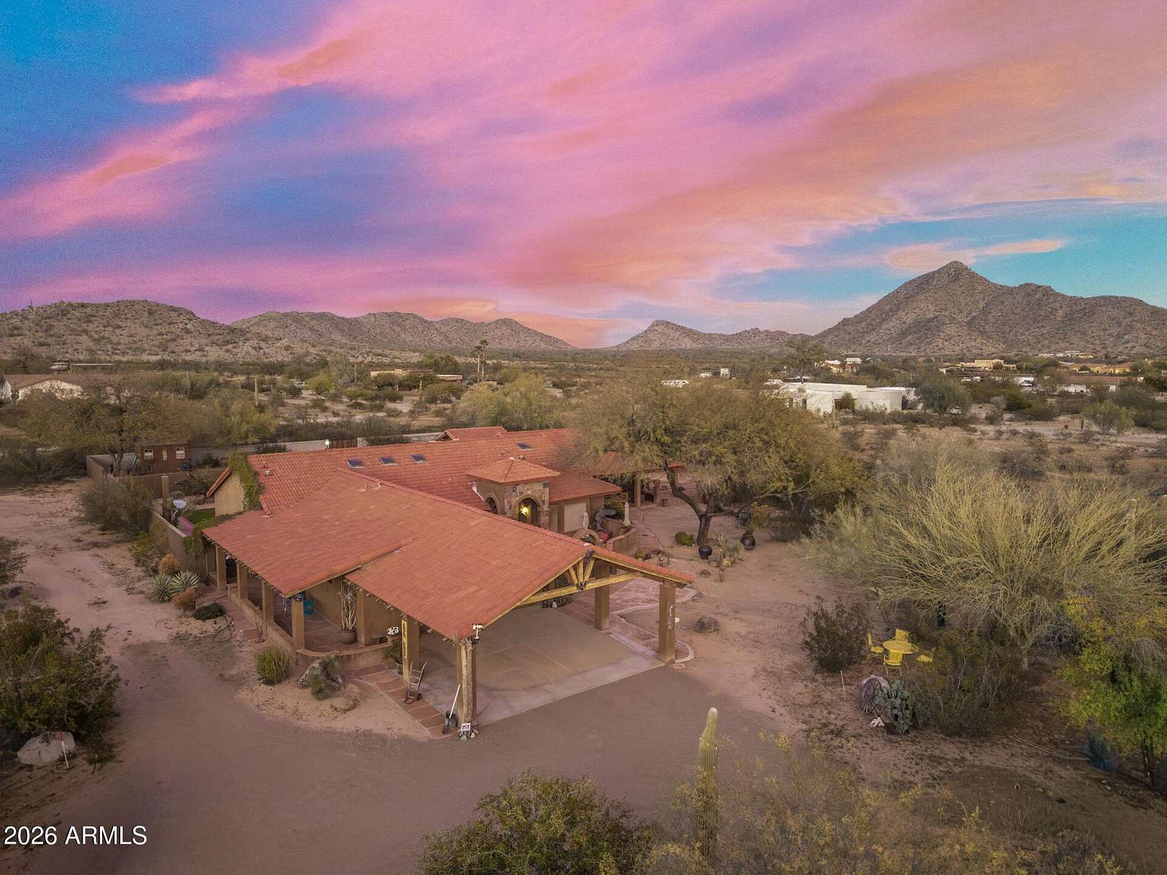 3.7 Acres of Land with Home for Sale in Casa Grande, Arizona