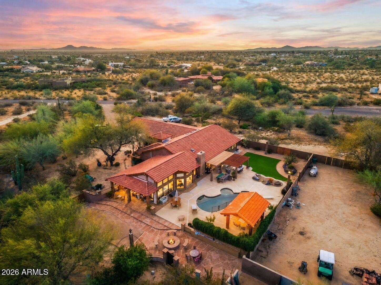 3.7 Acres of Land with Home for Sale in Casa Grande, Arizona