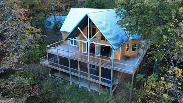 4.34 Acres of Land with Home for Sale in Blue Ridge, Georgia