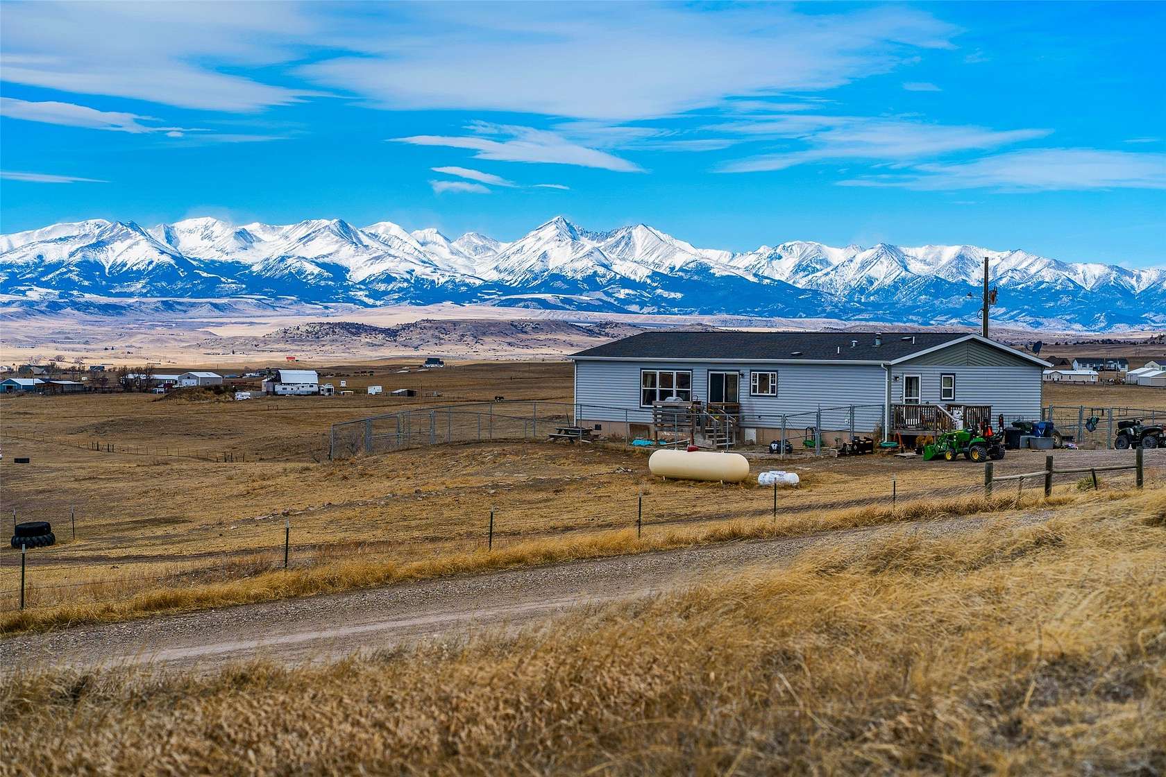 20.1 Acres of Land with Home for Sale in Big Timber, Montana