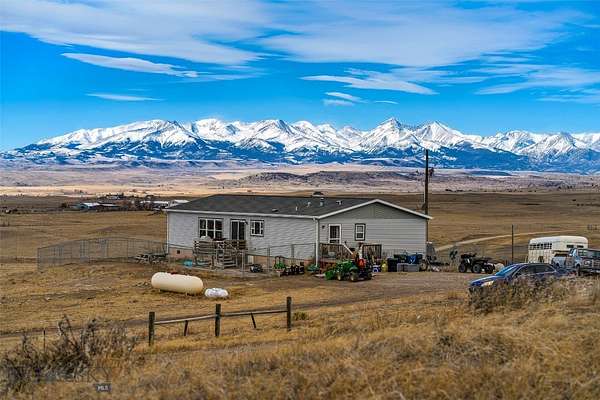20.1 Acres of Agricultural Land with Home for Sale in Big Timber, Montana