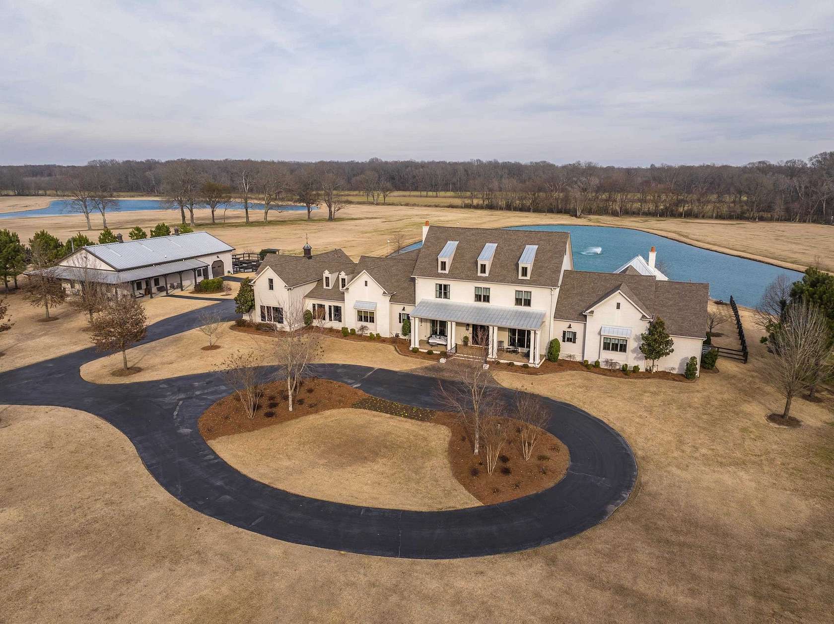 20.6 Acres of Land with Home for Sale in Piperton, Tennessee