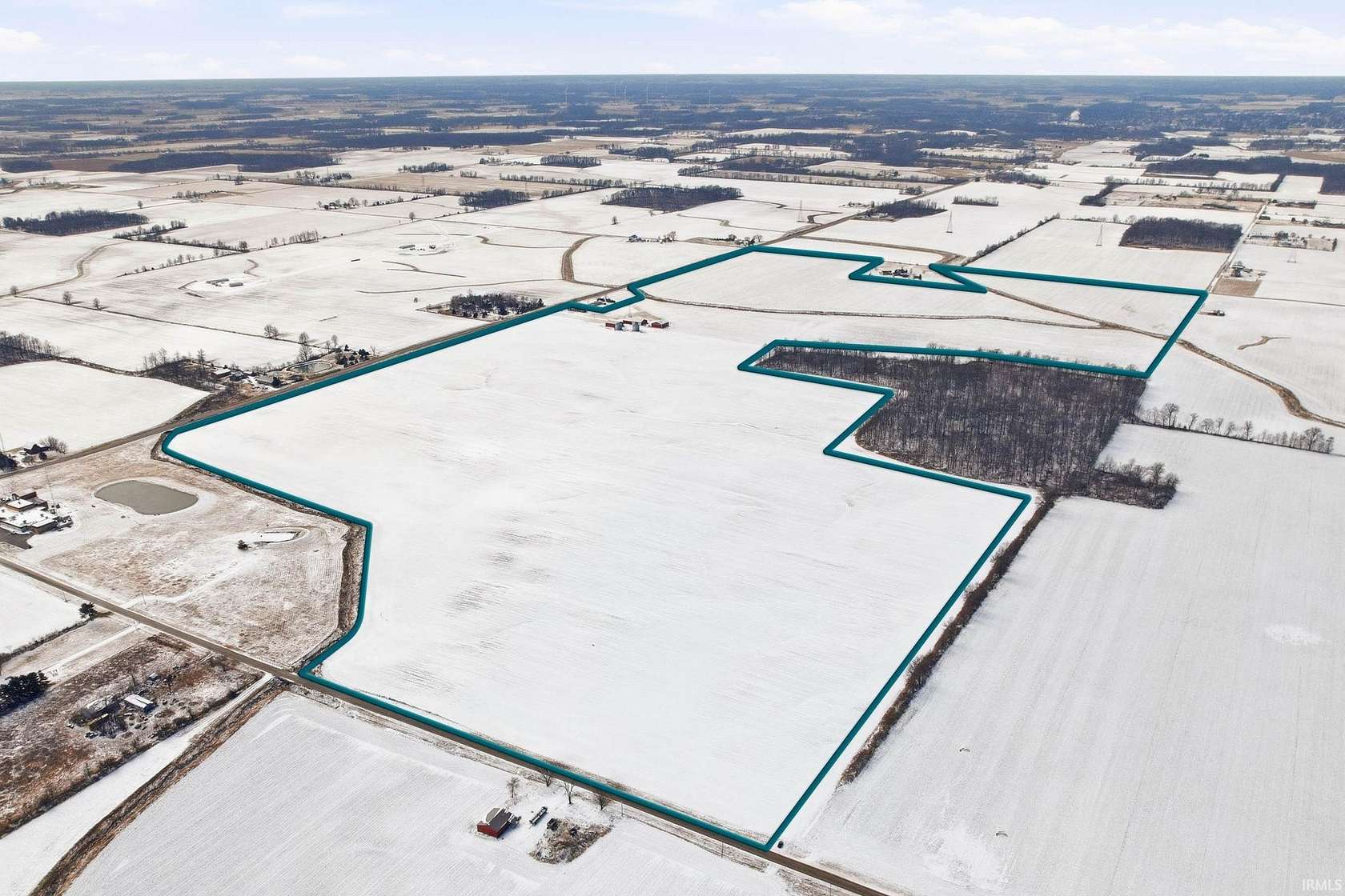 260 Acres of Agricultural Land with Home for Sale in Hartford City, Indiana