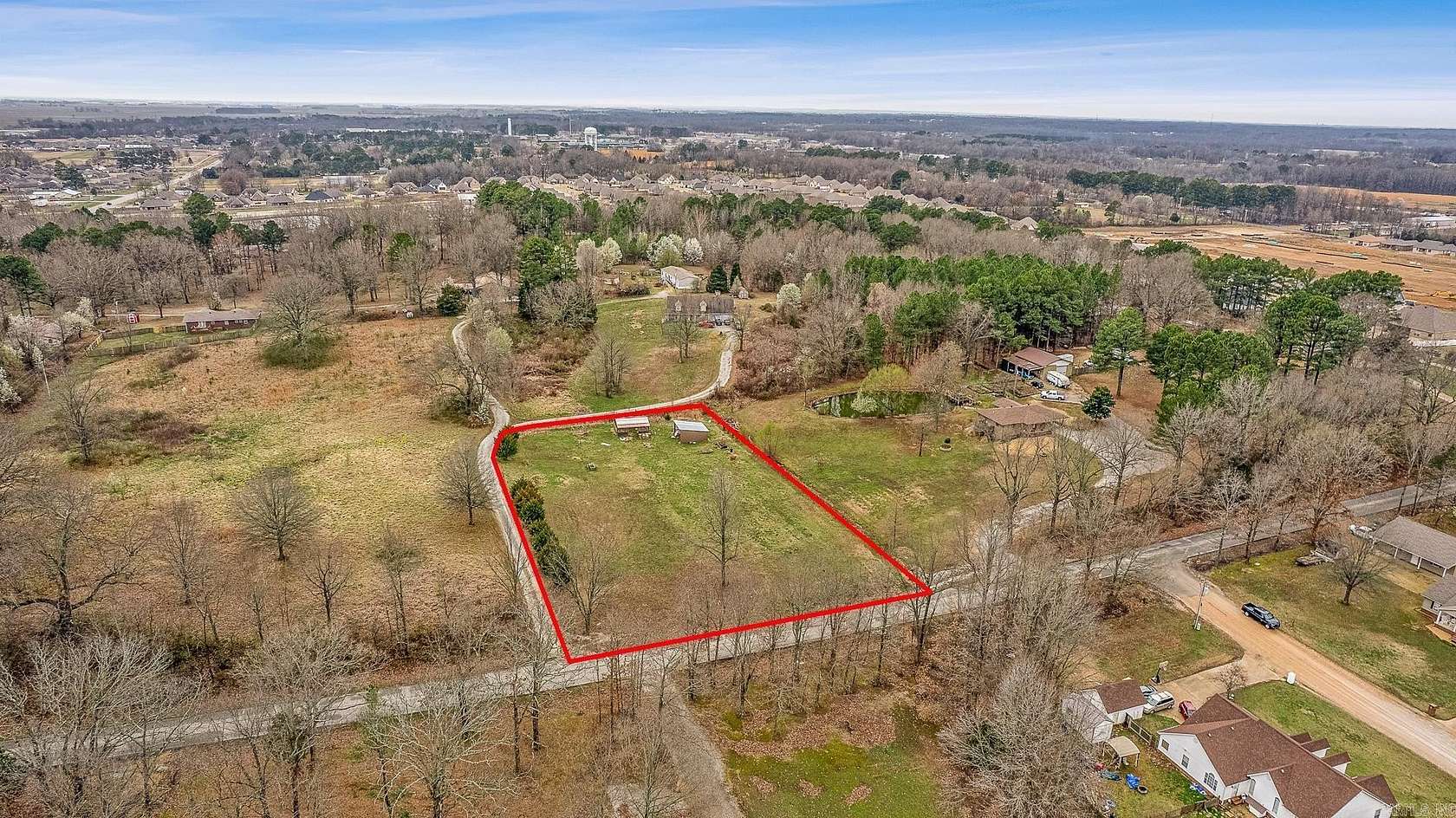 1.43 Acres of Residential Land for Sale in Brookland, Arkansas